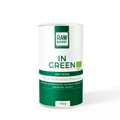 In Green, Mix Verde ECO anti-balonare, detoxifiant, pentru talie suplă. Doar 1.47 lei/porție