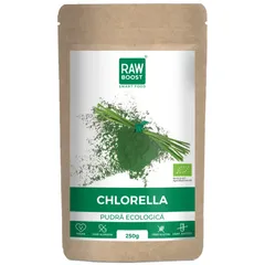 Chlorella Pudră Ecologică - proprietăți de detoxifiere, 250g
