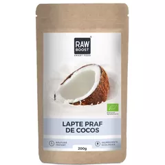 Lapte praf de cocos ECO - previne inflamația articulațiilor și apariția artritei, 200g | Rawboost