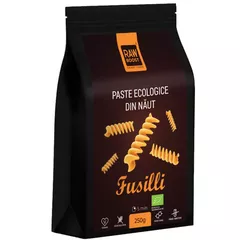 Paste ecologice Fusilli din Năut, Fără Gluten, 250g